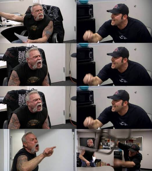 親子喧嘩 - 海外ミーム, アメリカンチョッパー