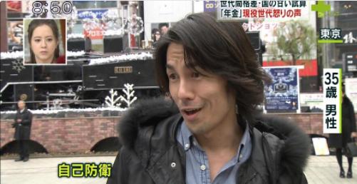 自己防衛おじさん