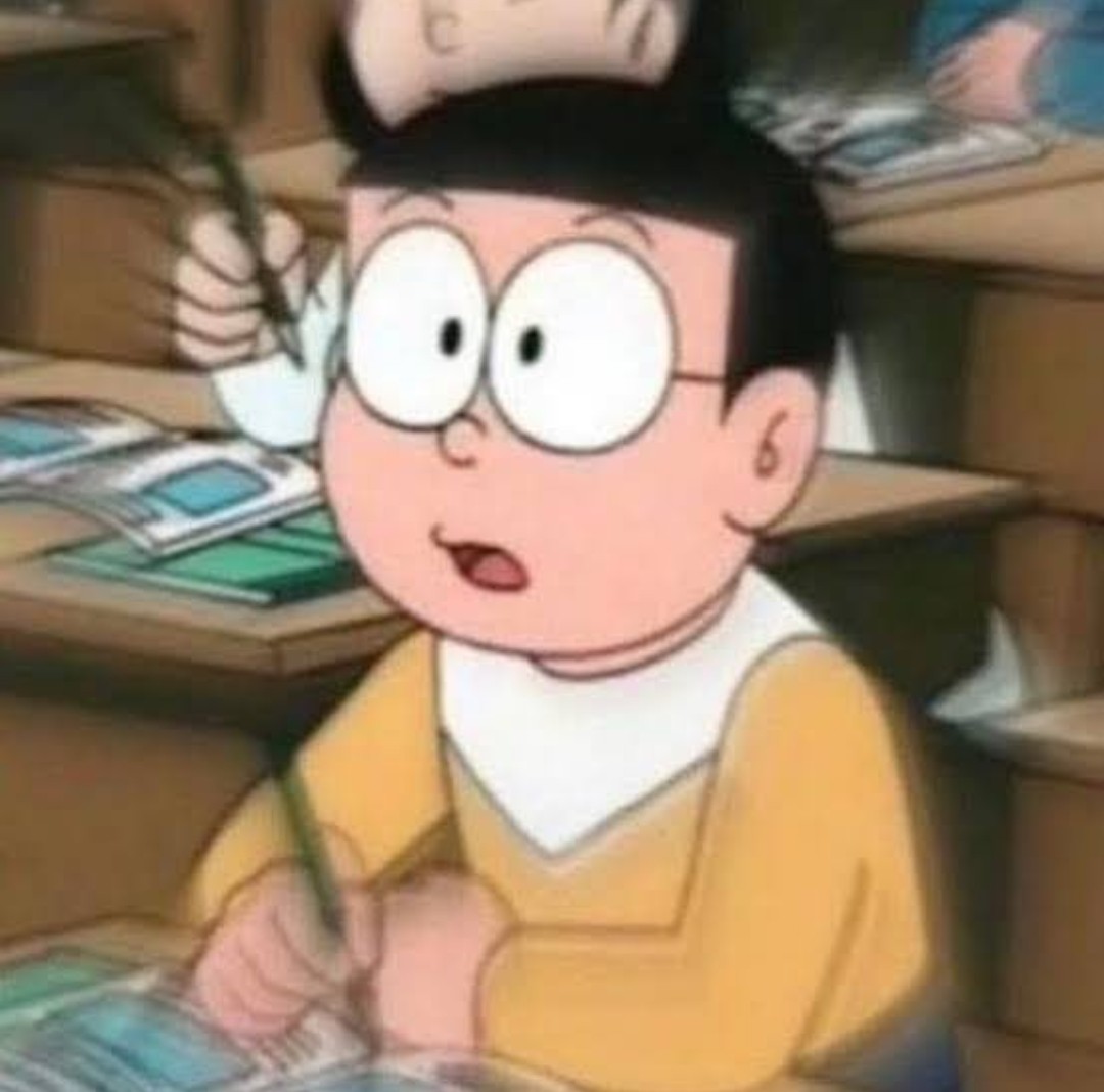 なにかをひらめくのび太 - ドラえもん, のび太