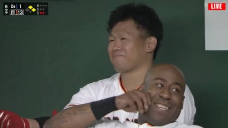 ウィーラーのお面取った田口 - 錯視, 巨人, 野球