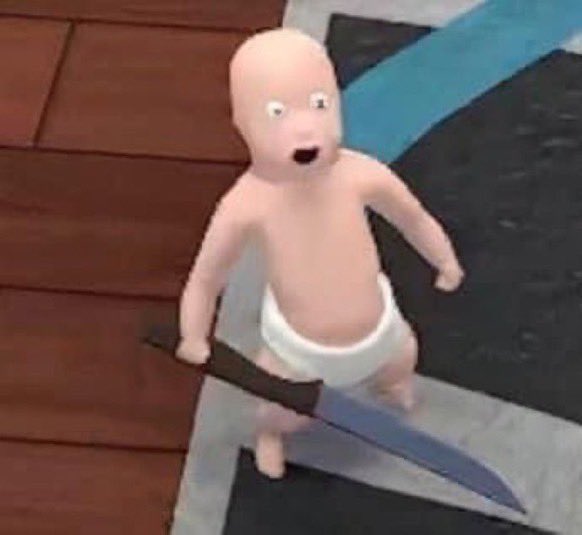 赤ちゃん - Who's Your Daddy?!, 包丁