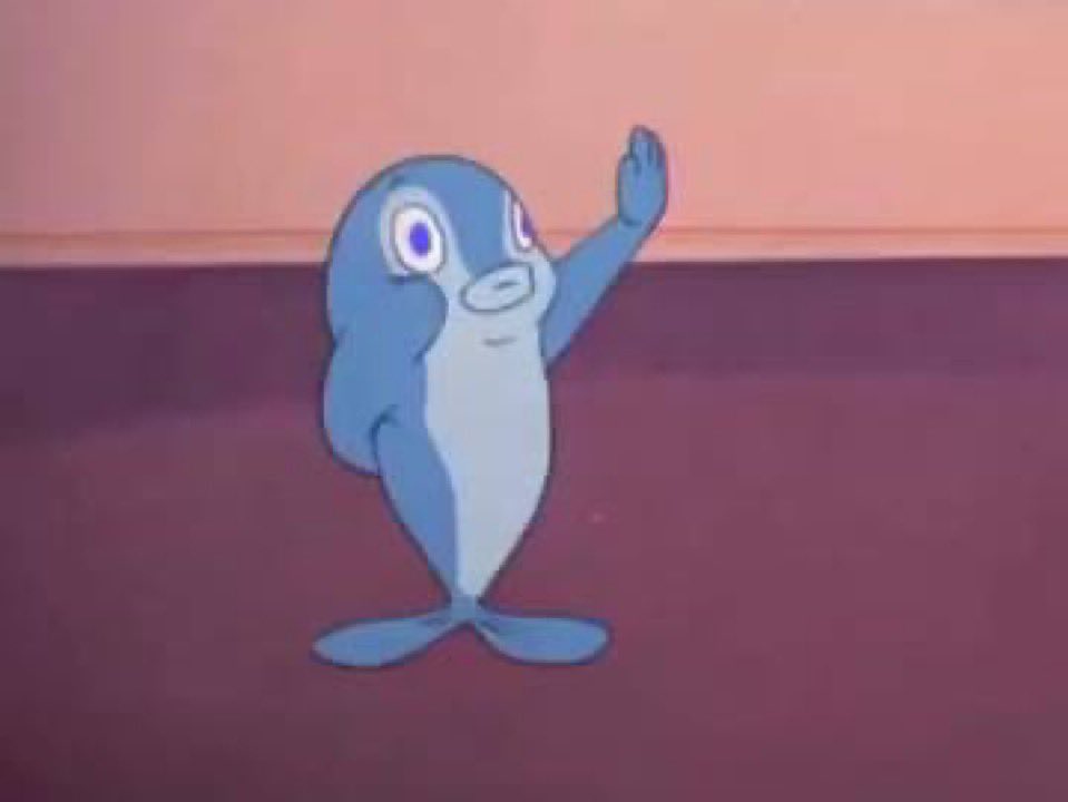 魚 - トムとジェリー, 可愛い逃亡者