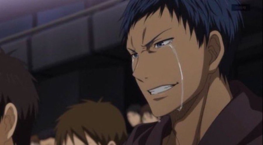 ◯◯かよ... - 黒子のバスケ, 涙