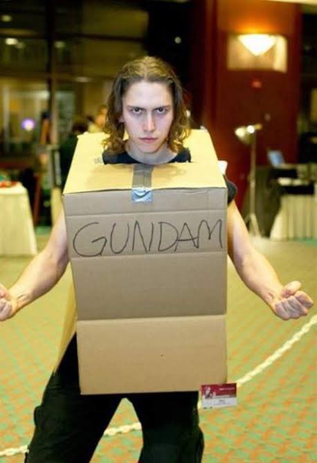 ガンダム - コスプレ, 海外, 段ボール