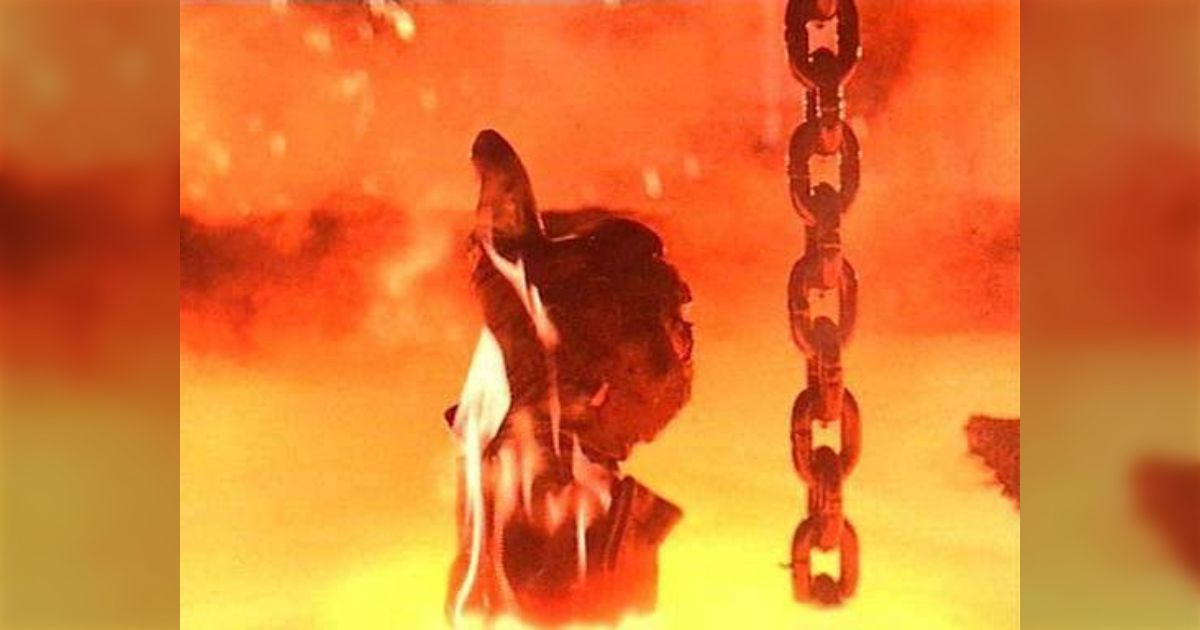 親指を立てて溶鉱炉に沈んでいくシーン - ターミネーター2, 涙無しには見られませんでした