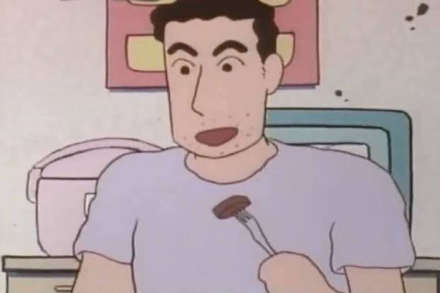 いいかしんのすけ - クレヨンしんちゃん, ステーキを食う, 野原ひろし